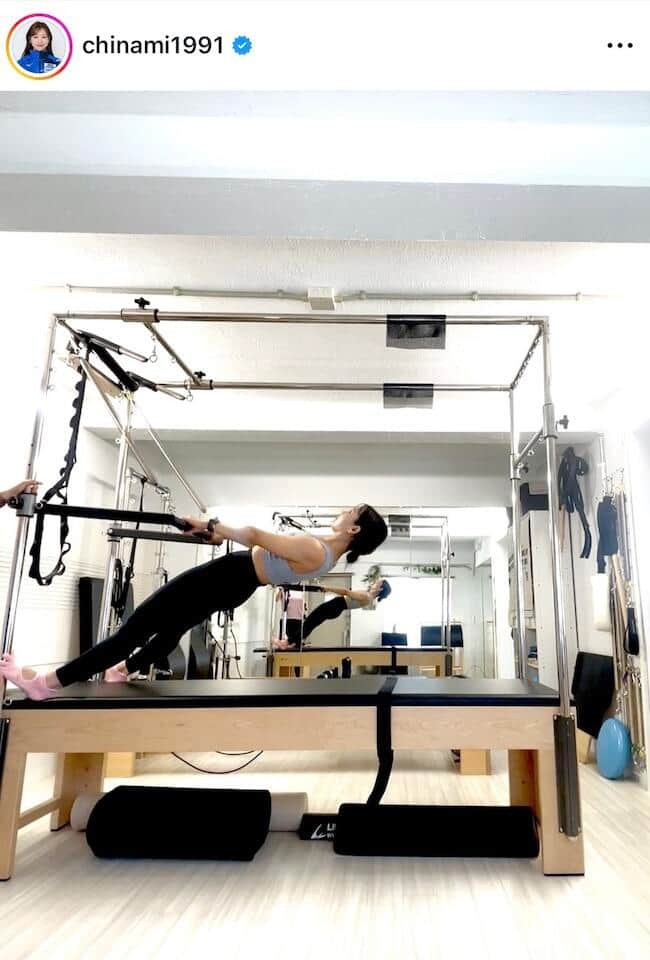 吉田知那美さんのインスタグラム（＠chinami1991）より