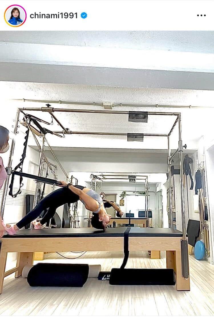 吉田知那美さんのインスタグラム（＠chinami1991）より