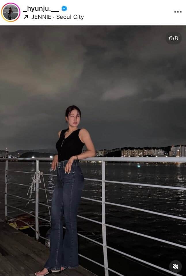 ユ・ヒョンジュさんのインスタグラム（＠_hyunju.__）より
