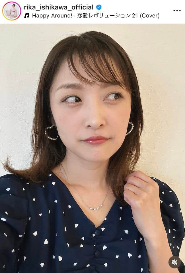 石川梨華さんのインスタグラム（＠rika_ishikawa_official）より
