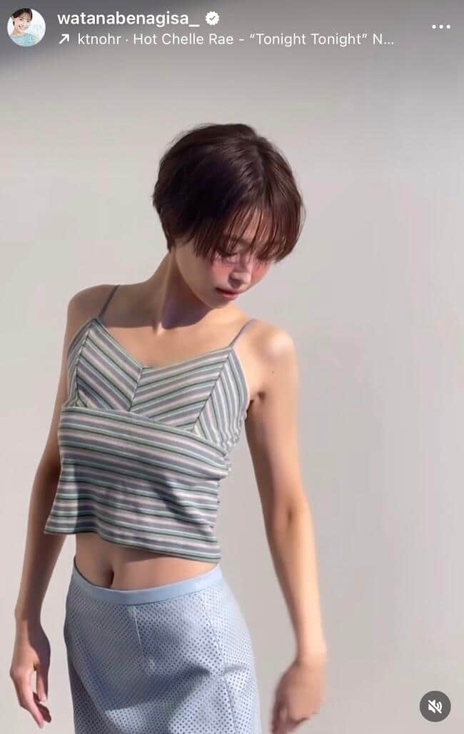 渡邊渚さんのインスタグラム（＠watanabenagisa_）より