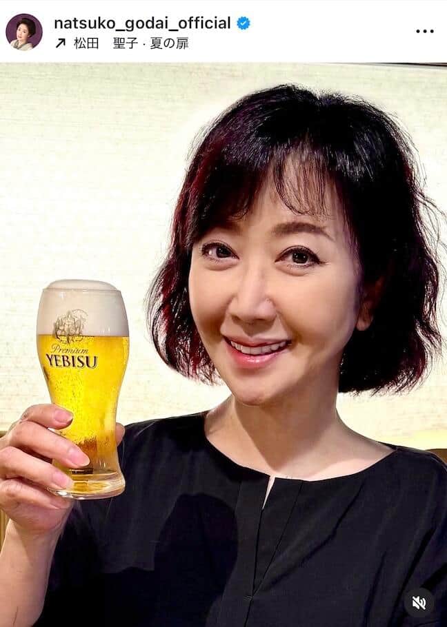 伍代夏子さんのインスタグラム（＠natsuko_godai_official）より