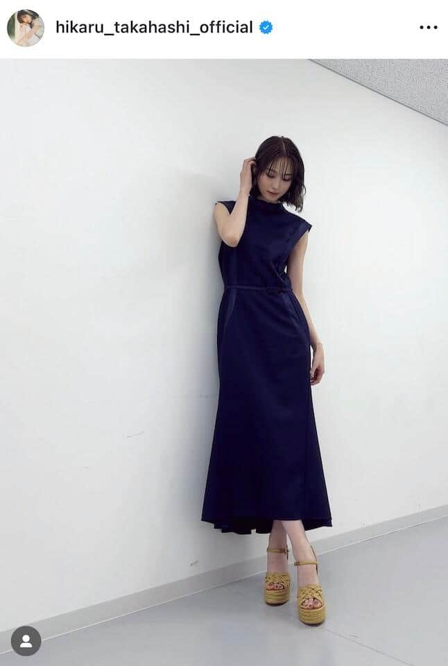 高橋ひかるさんのインスタグラム（＠hikaru_takahashi_official）より