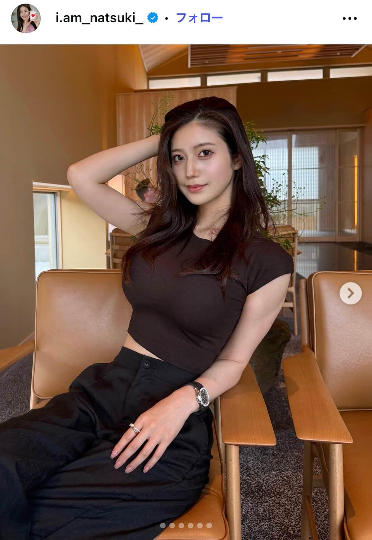 阿部なつきさんのインスタグラム（＠i.am_natsuki_）より