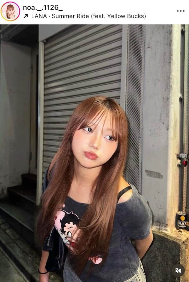 希空さんのインスタグラム（＠noa._.1126_）より