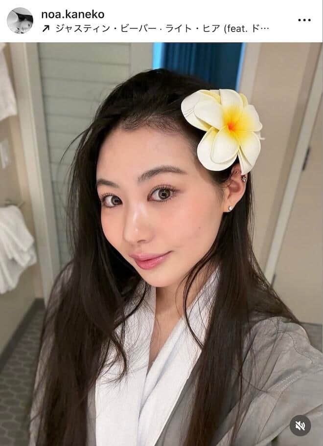 金子のあさんのインスタグラム（＠noa.kaneko）より