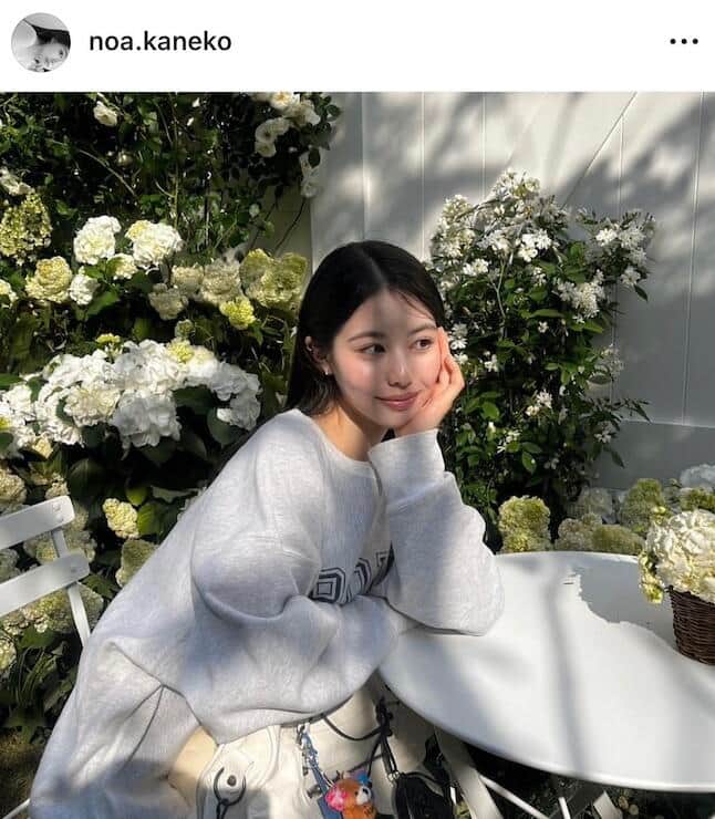 金子のあさんのインスタグラム（＠noa.kaneko）より