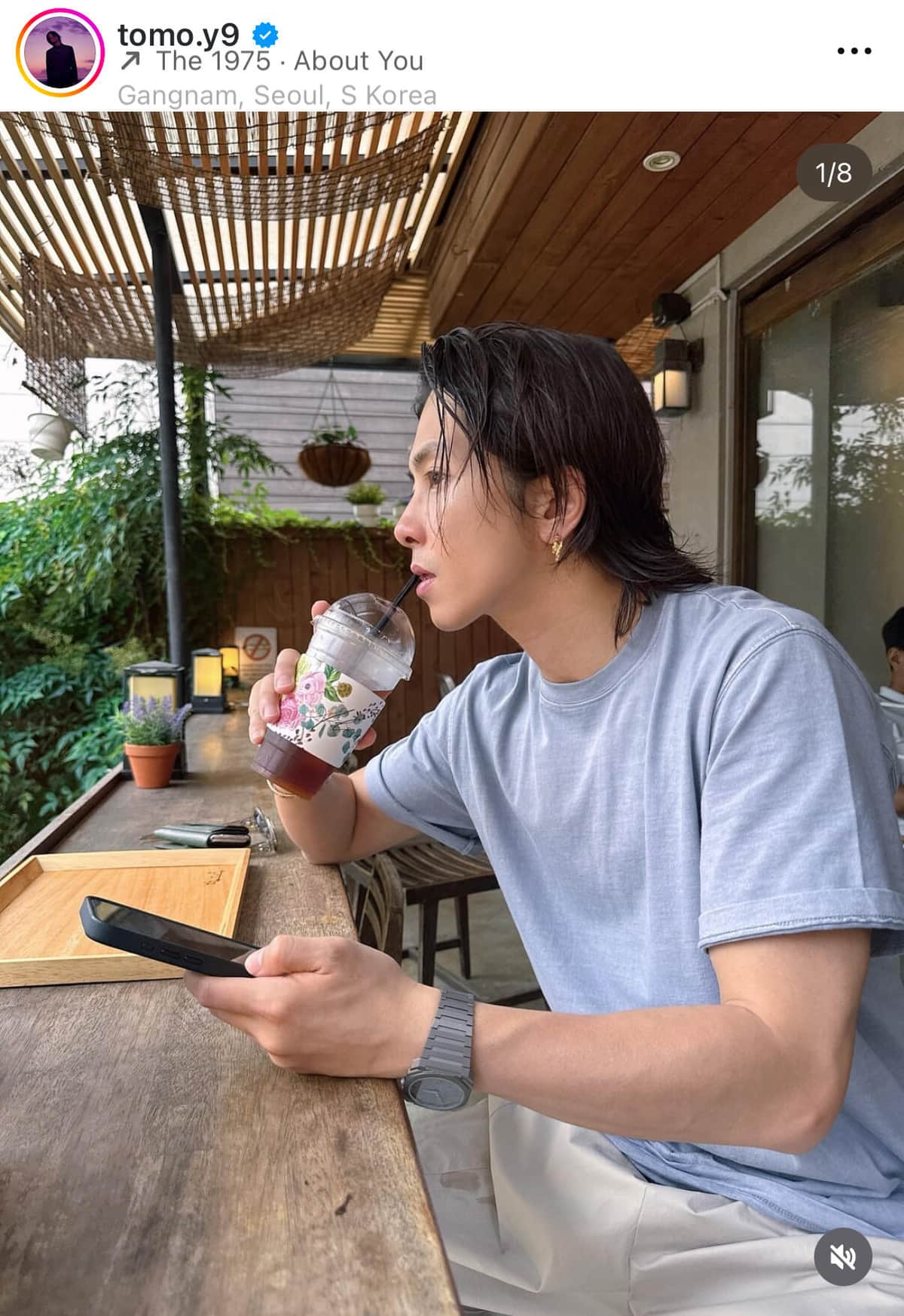 山下智久さんのインスタグラム（＠tomo.y9）より