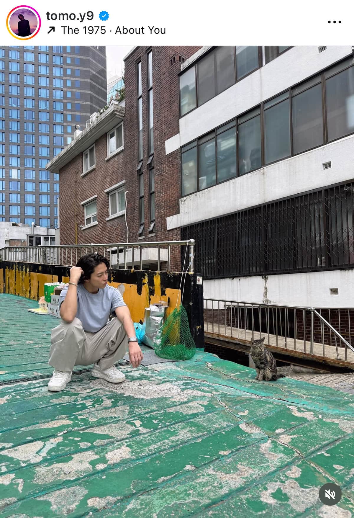 山下智久さんのインスタグラム（＠tomo.y9）より