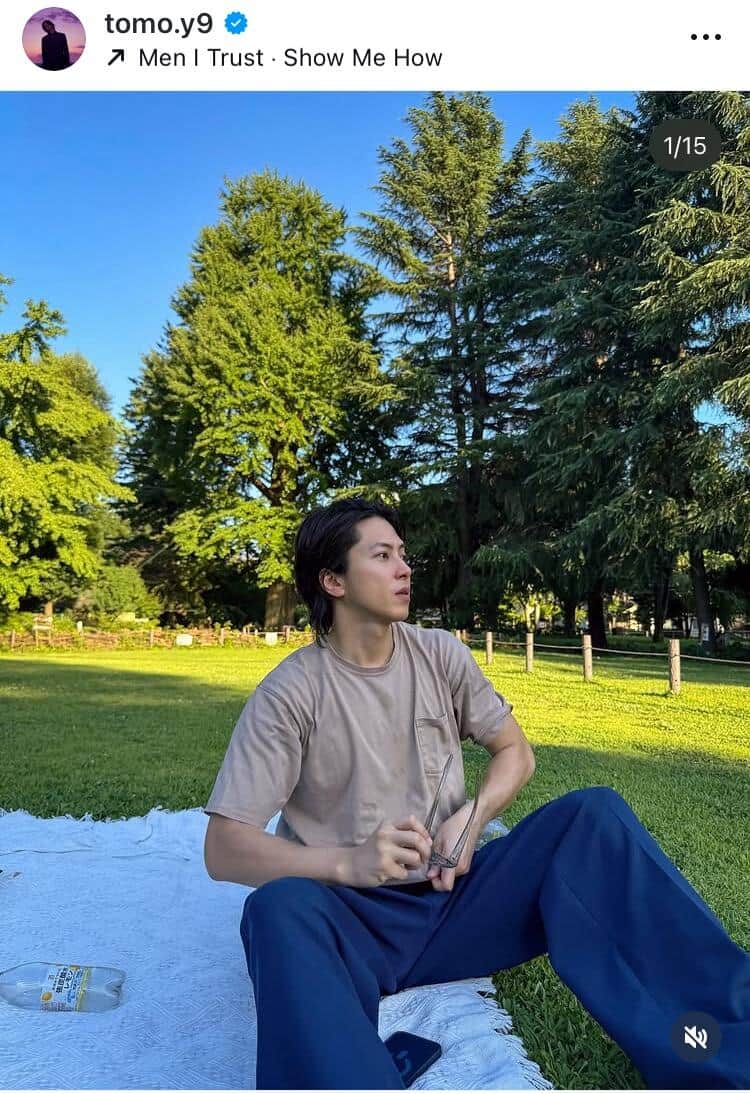 山下智久さんのインスタグラム（＠tomo.y9）より