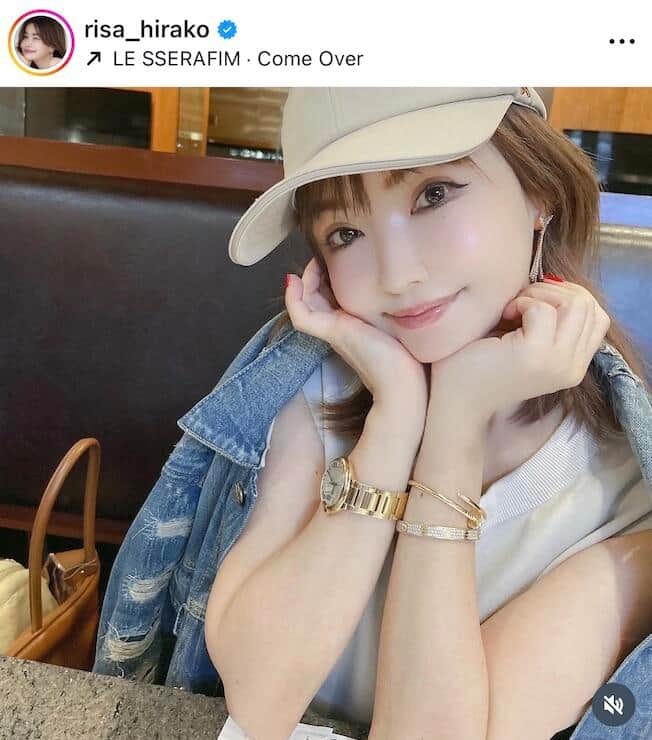平子理沙さんのインスタグラム（＠risa_hirako）より