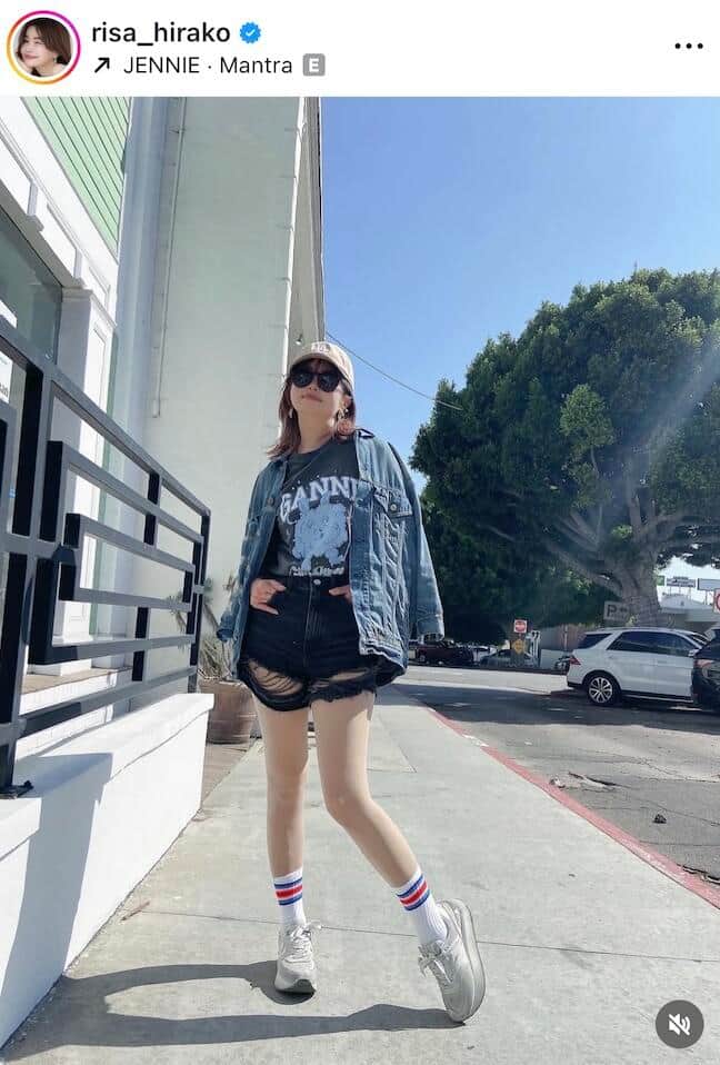 平子理沙さんのインスタグラム（＠risa_hirako）より