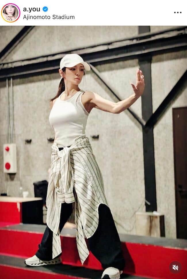 浜崎あゆみさんのインスタグラム（＠a.you）より