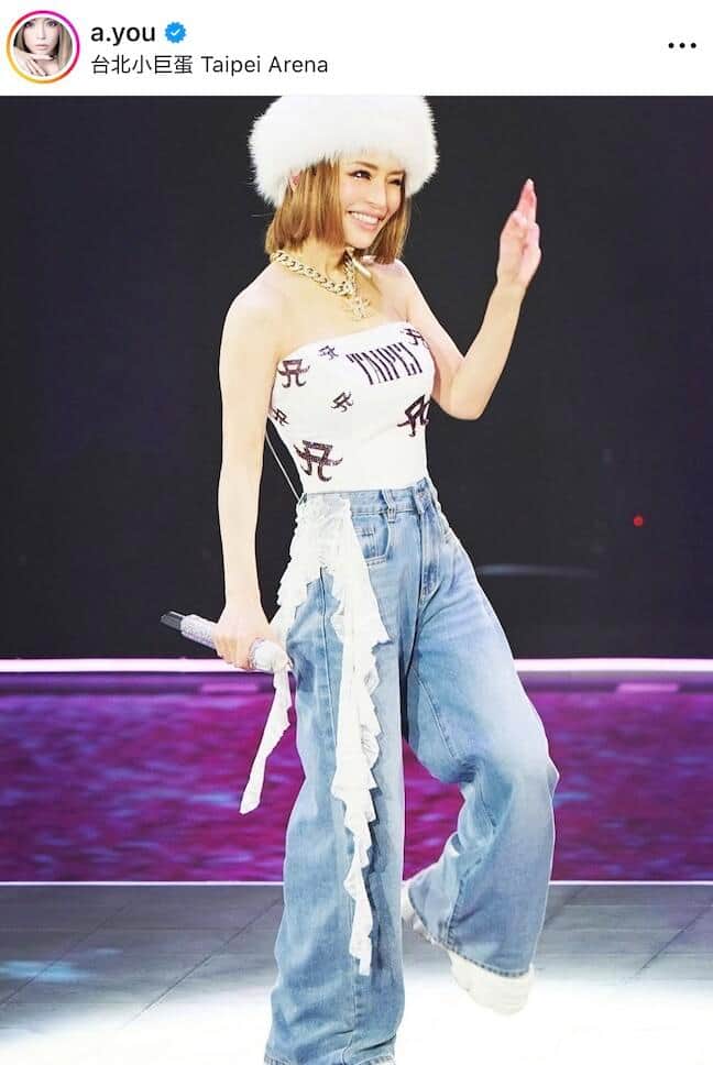 浜崎あゆみさんのインスタグラム（＠a.you）より