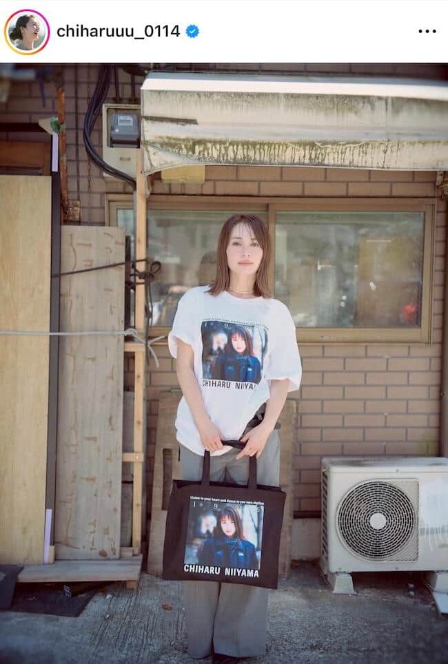 新山千春さんのインスタグラム（＠chiharuuu_0114）より