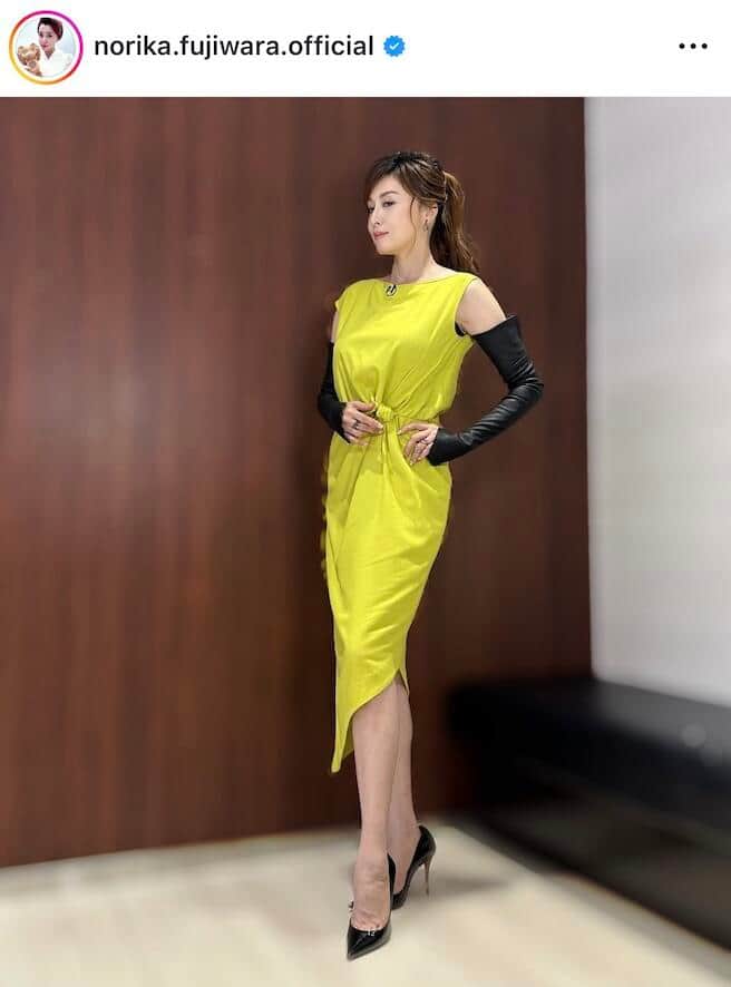 藤原紀香さんのインスタグラム（＠norika.fujiwara.official）より