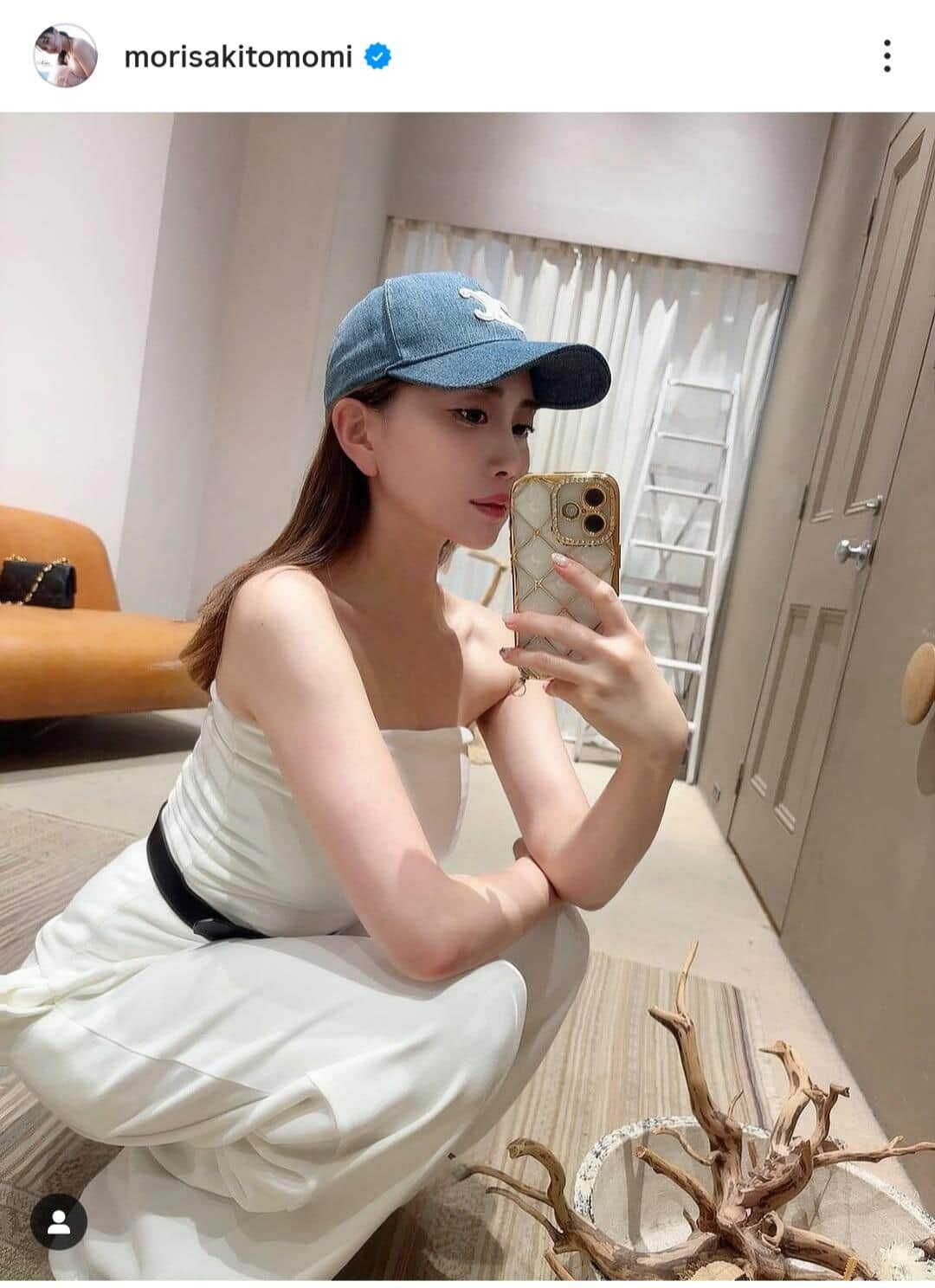 森咲智美さんのインスタグラム（＠morisakitomomi）より