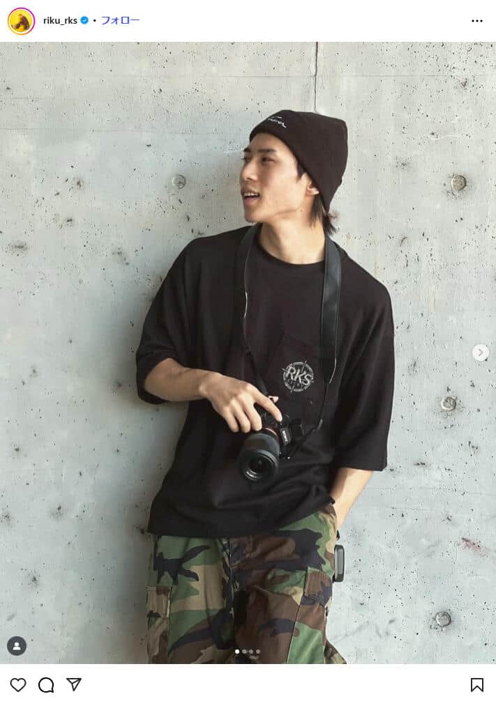 平野莉玖さんのインスタグラム（＠riku_rks）より