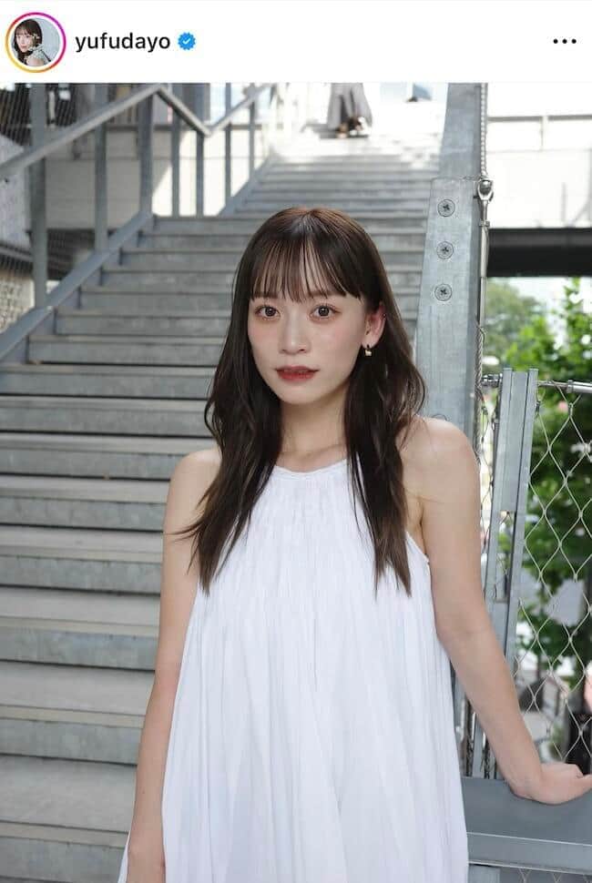 サッカー上田絢世の美人妻、涼しげ浴衣＆髪の毛ふわふわ「激カワ」ショット　「美しすぎてやばい」