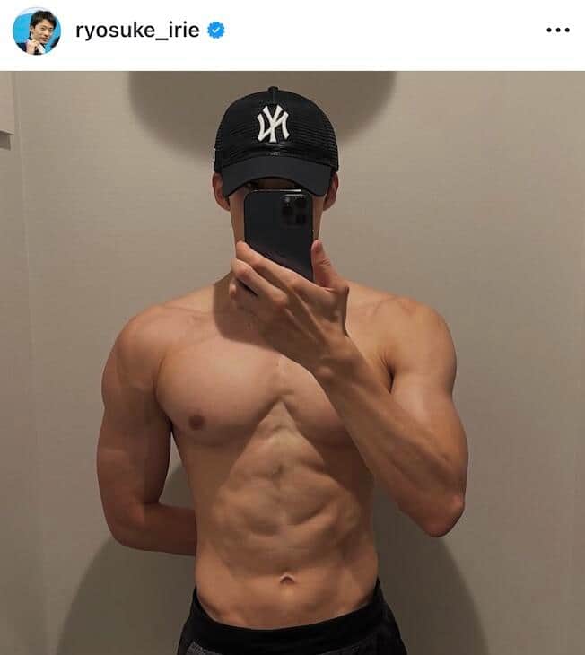 入江陵介さんのインスタグラム（＠ryosuke_irie）より