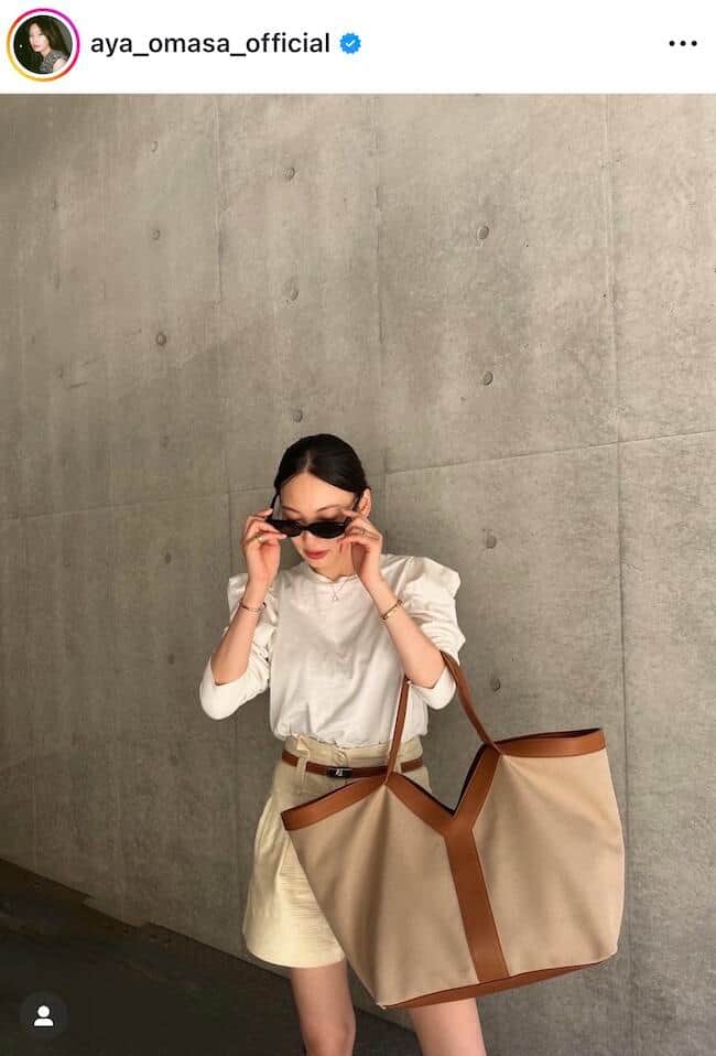 大政絢さんのインスタグラム（＠aya_omasa_official）より