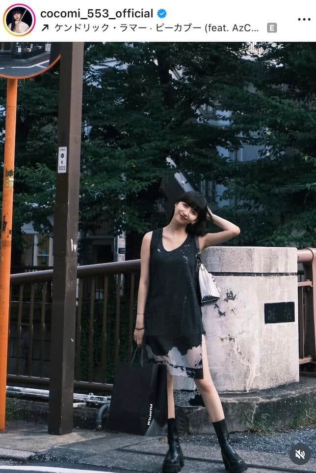 Cocomiさんのインスタグラム（＠cocomi_553_official）より