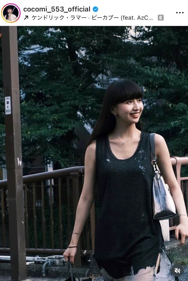 Cocomiさんのインスタグラム（＠cocomi_553_official）より