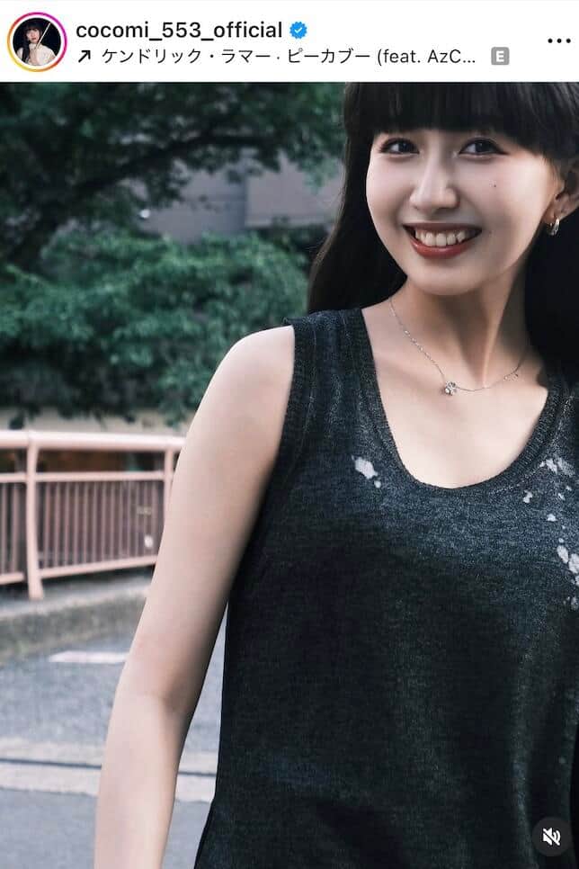 Cocomiさんのインスタグラム（＠cocomi_553_official）より