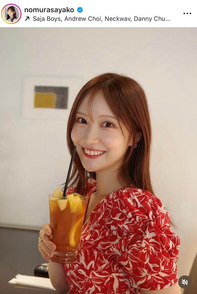 父親は野村萬斎...TBS野村彩也子アナ、爽やか白ノースリでかわいさ限界突破　「こんな美人みたことない」