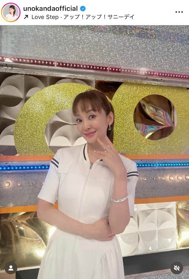 神田うの50歳、「かな～りお久しぶり」私服ショーパンの攻めコーデに激震　奇跡の美スタイル披露