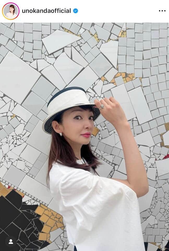 神田うのさんのインスタグラム（＠unokandaofficial）より