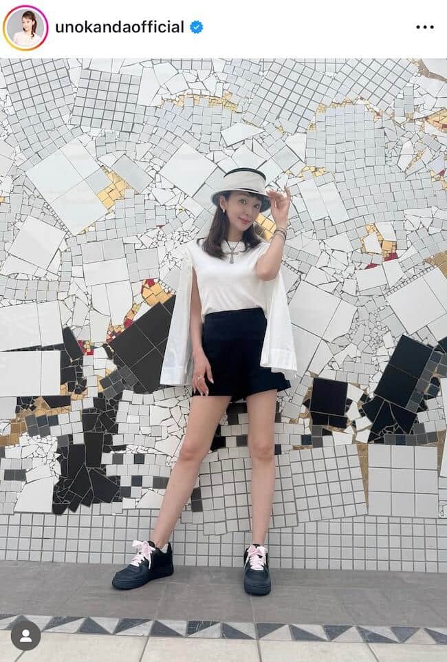 神田うのさんのインスタグラム（＠unokandaofficial）より