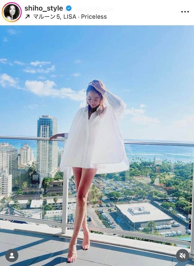 SHIHOさんのインスタグラム（＠shiho_style）より