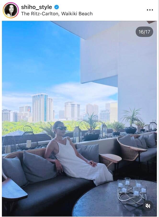 SHIHOさんのインスタグラム（＠shiho_style）より