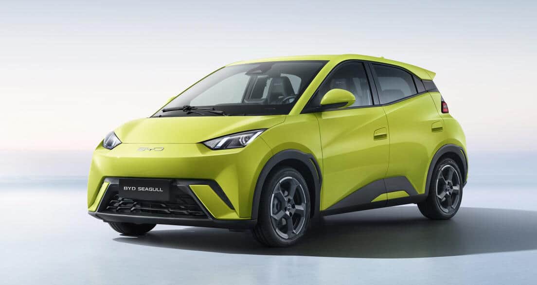 BYDの小型EV車Seagull（BYD公式サイトより）