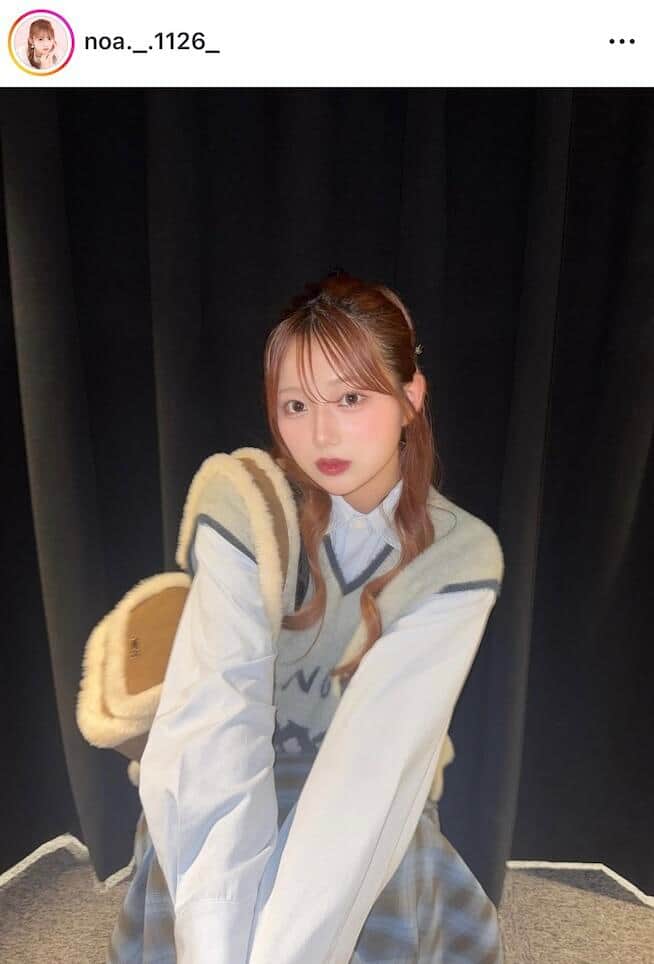 辻希美の17歳娘・希空、ラムネ片手に...夏の「激カワ」ショット　ドット柄ノースリーブで