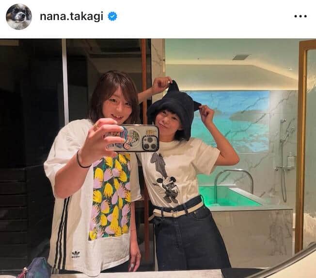 高木菜那さんのインスタグラム（＠nana.takagi）より