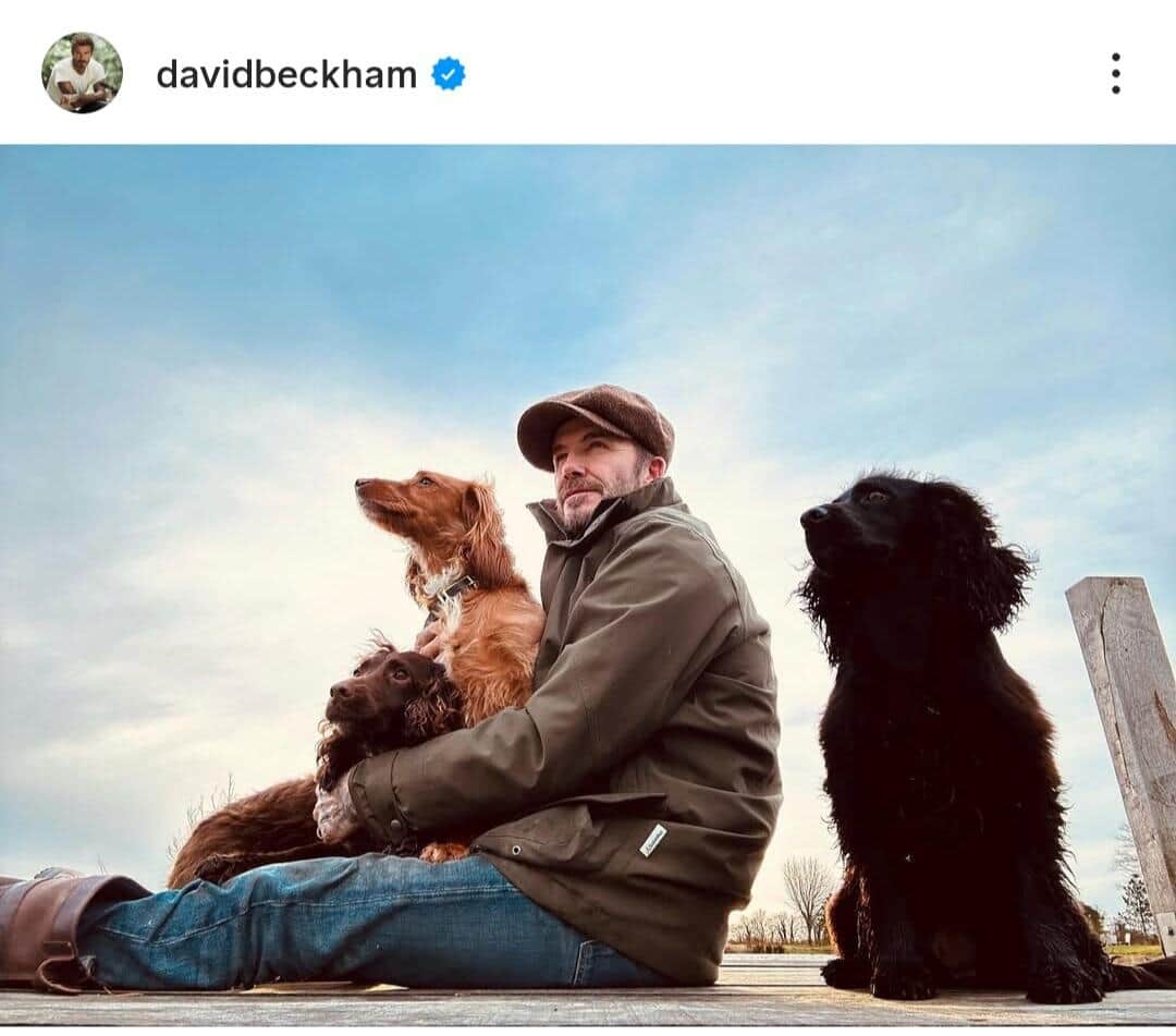デビッド・ベッカムさんのインスタグラム（＠davidbeckham）より