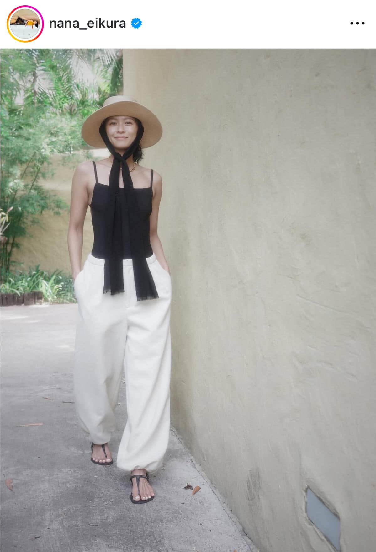 榮倉奈々さんのインスタグラム（＠nana_eikura）より