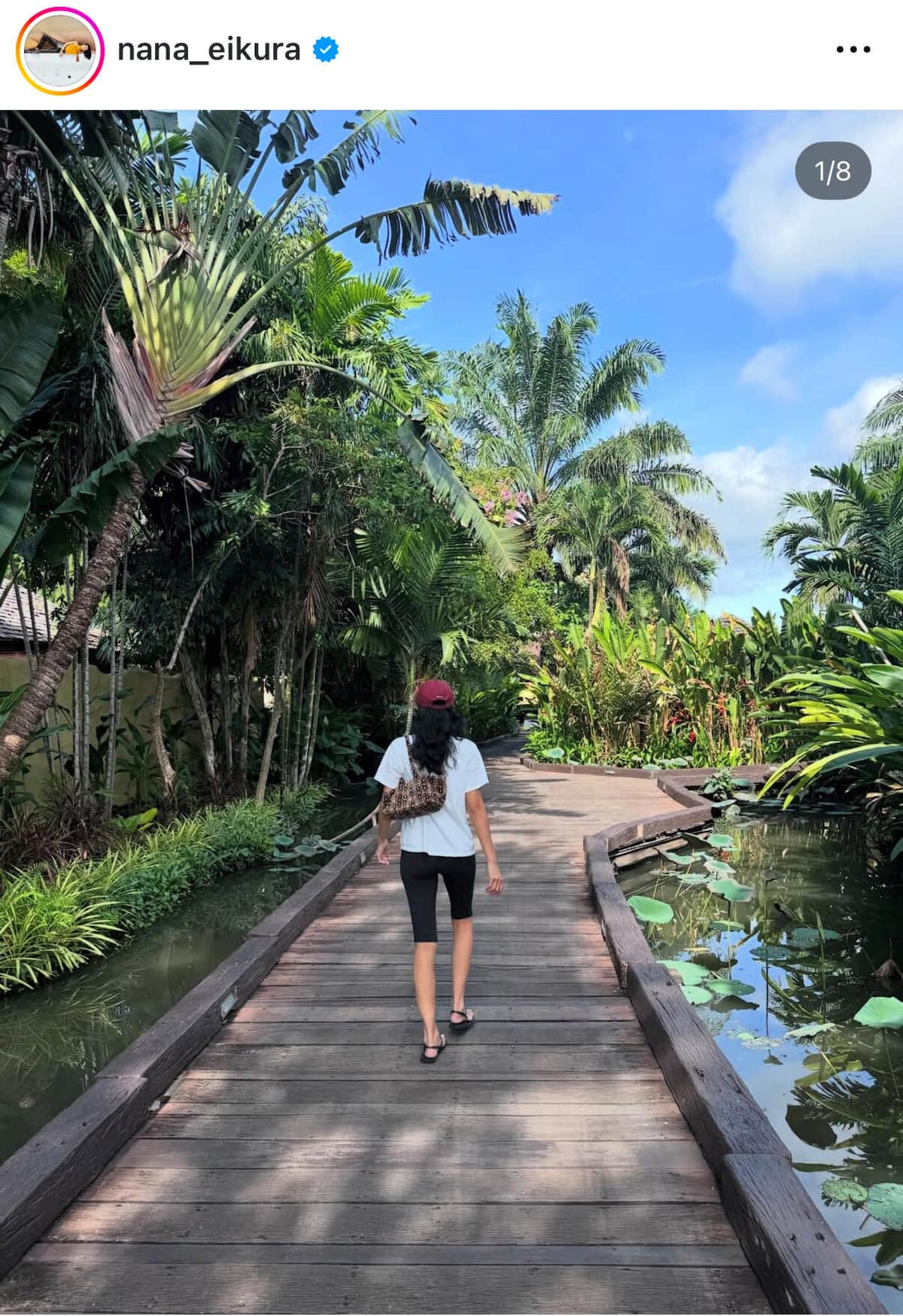 榮倉奈々さんのインスタグラム（＠nana_eikura）より