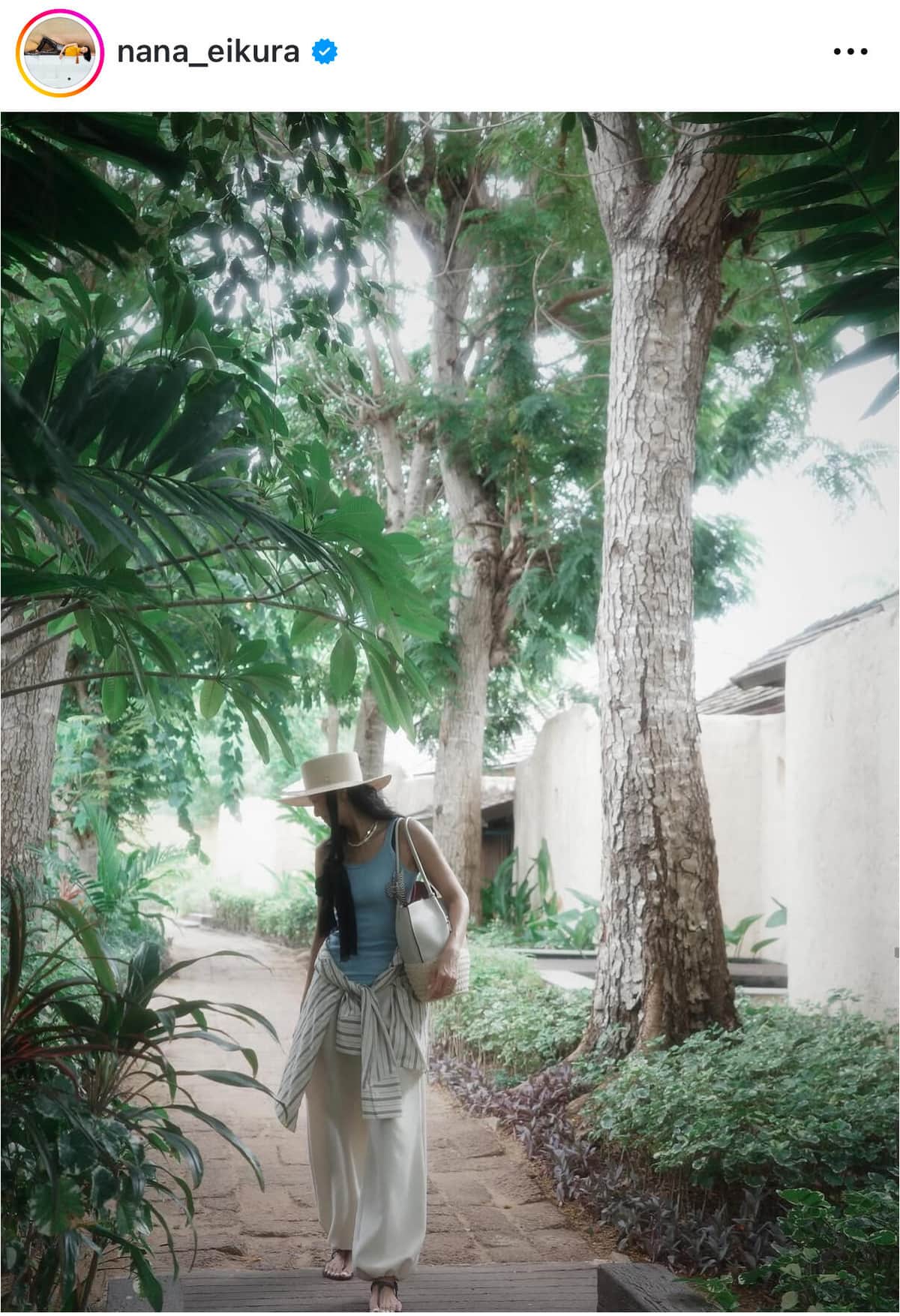 榮倉奈々さんのインスタグラム（＠nana_eikura）より