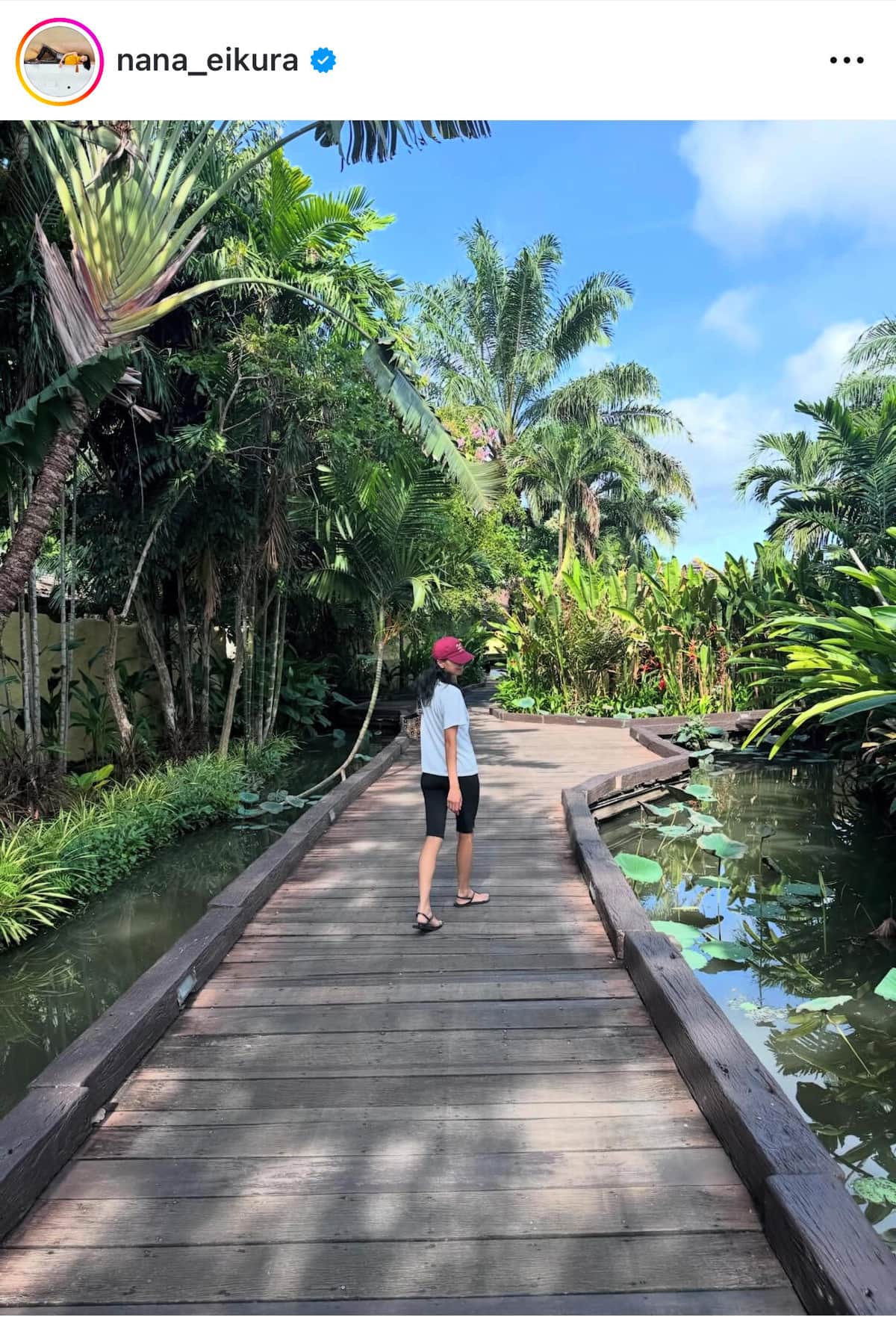 榮倉奈々さんのインスタグラム（＠nana_eikura）より