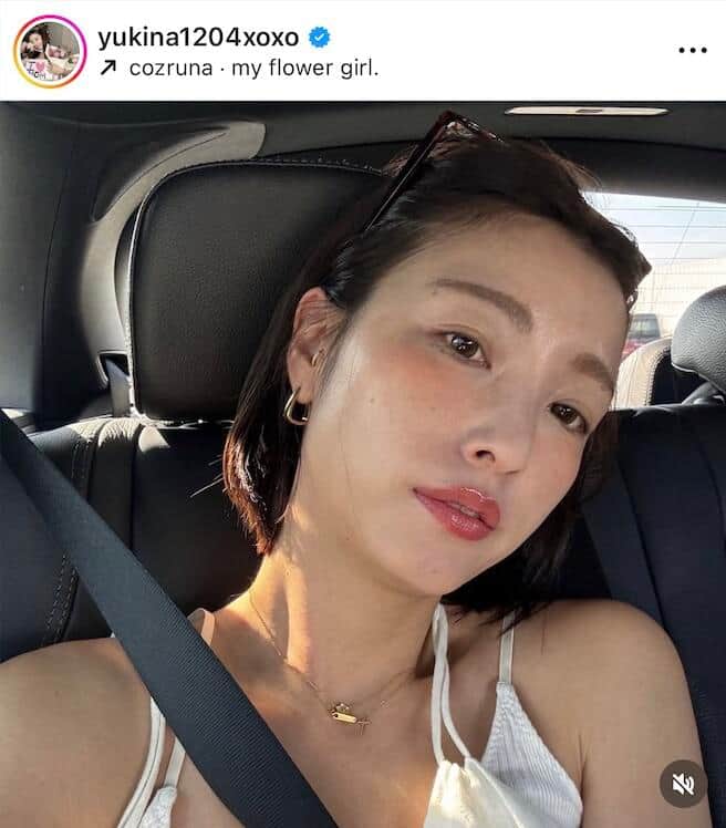 木下優樹菜さんのインスタグラム（＠yukina1204xoxo）より