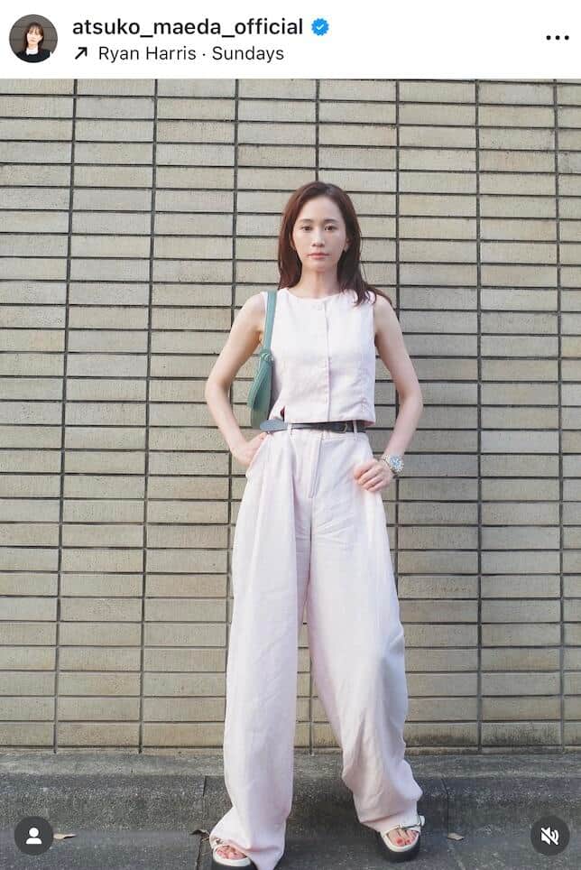 前田敦子さんのインスタグラム（＠atsuko_maeda_official）より