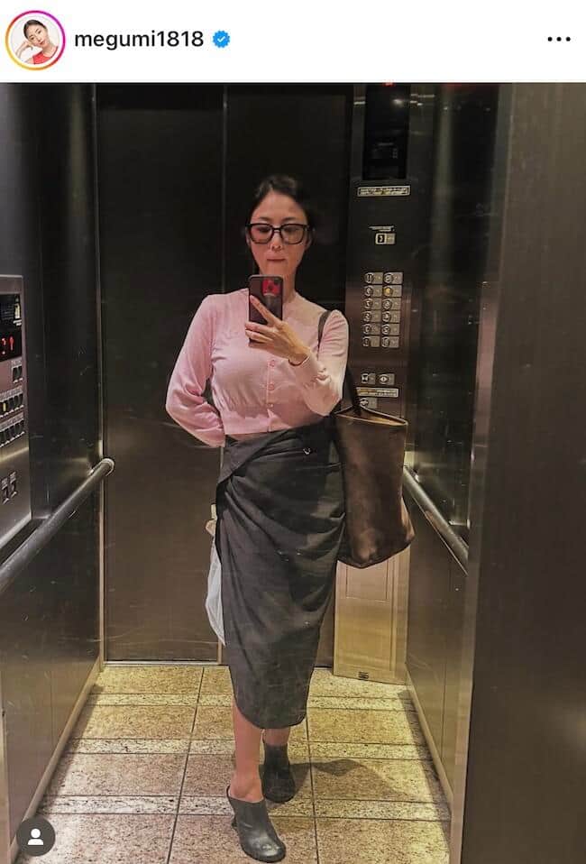 MEGUMIさんのインスタグラム（＠megumi1818）より