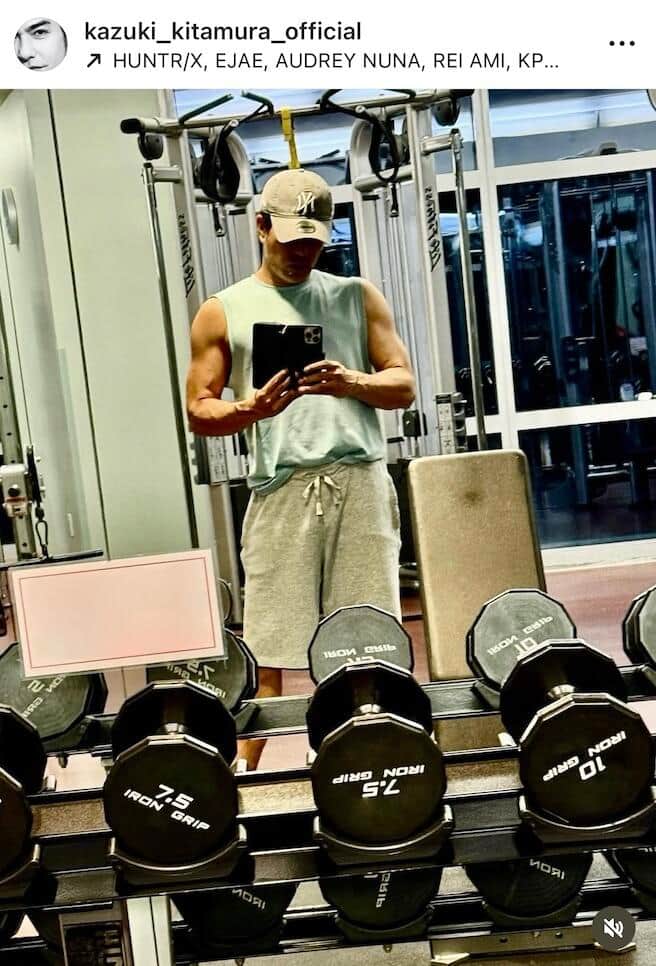 北村一輝さんのインスタグラム（＠kazuki_kitamura_official）より