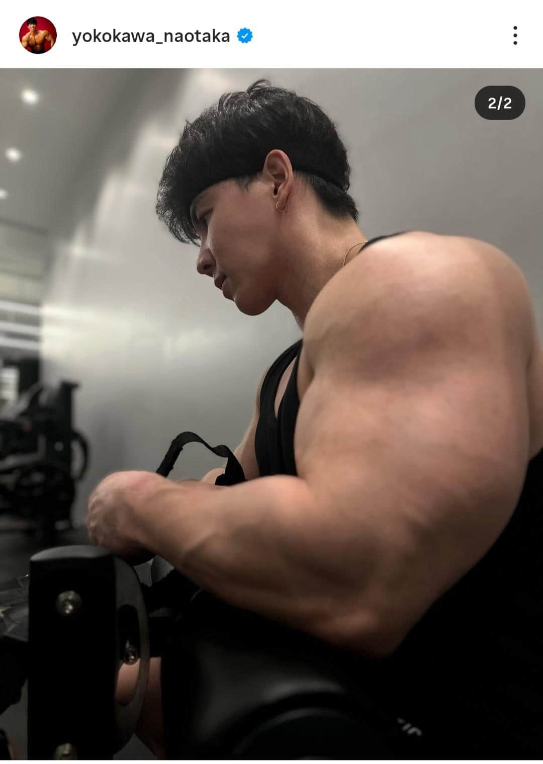 横川尚隆さんのインスタグラム（＠yokokawa_naotaka）より