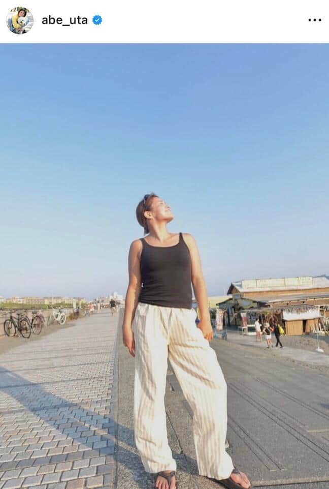 阿部詩選手のインスタグラム（＠abe_uta）より