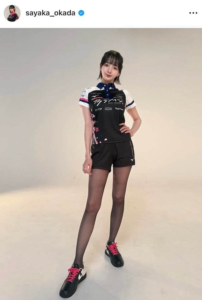 岡田紗佳さんのインスタグラム（＠sayaka_okada）より