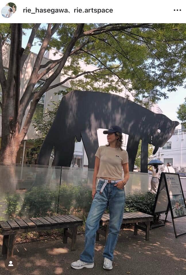 長谷川理恵さんのインスタグラム（＠rie_hasegawa）より